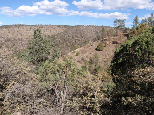 A side view of Black Canyon.
